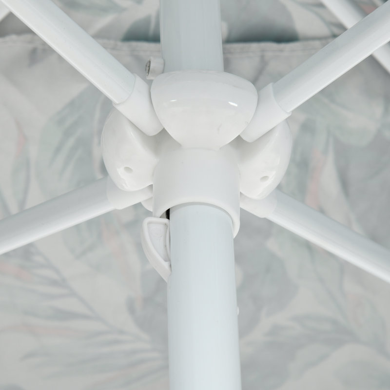 Beachcrest Home Treva 7'9" Square Beach Umbrella & Reviews Wayfair